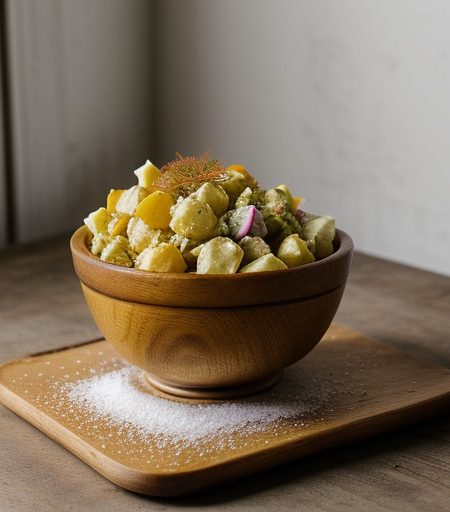 Warmer Kartoffelsalat (Hot Potato Salad recipe image