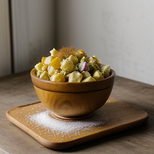 Warmer Kartoffelsalat (Hot Potato Salad recipe image