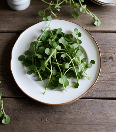 Watercress Basics & an Orange Chicory Walnu recipe image