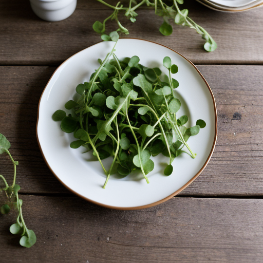 Watercress Basics & an Orange Chicory Walnu recipe image