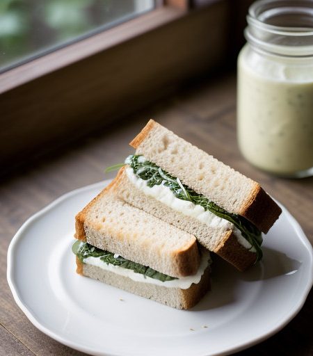 Watercress Finger Sandwiches recipe image