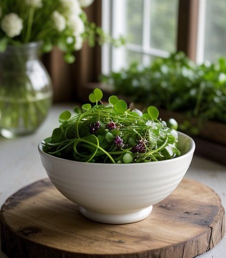 Watercress Goat Cheese Salad recipe image