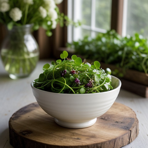 Watercress Goat Cheese Salad recipe image