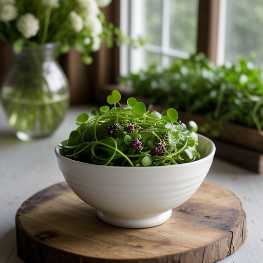 Watercress Goat Cheese Salad recipe image