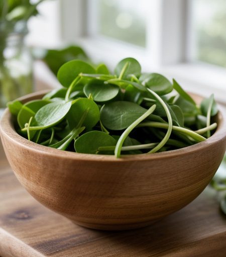 Watercress Salad With Bean Cheese Dressing recipe image