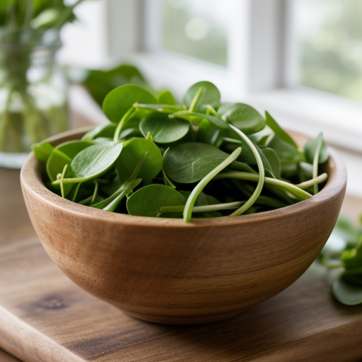 Watercress Salad With Bean Cheese Dressing recipe image