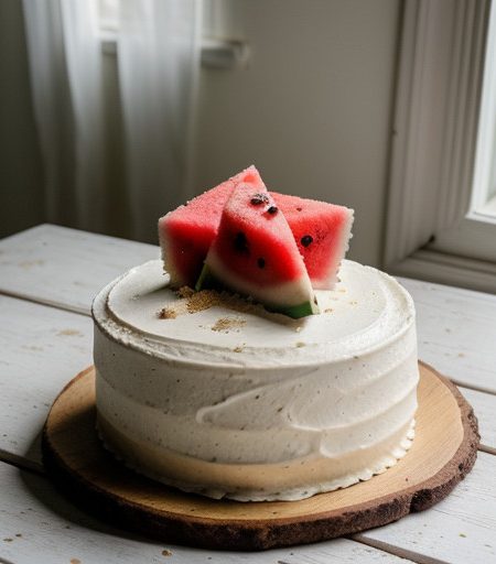 Watermelon Cake recipe image