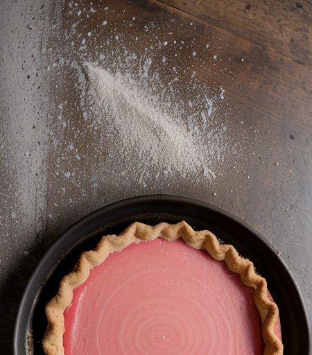 Watermelon Chiffon Pie recipe image