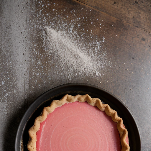 Watermelon Chiffon Pie recipe image