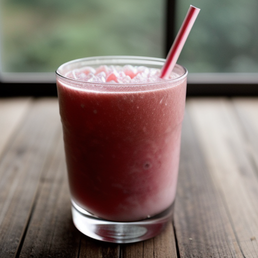 Watermelon Ice Drink recipe image