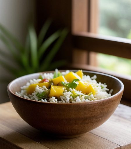 Wehani Rice and Mango Salad recipe image