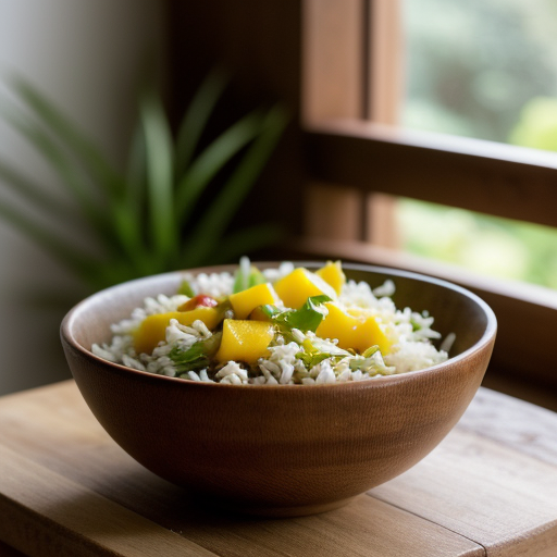 Wehani Rice and Mango Salad recipe image