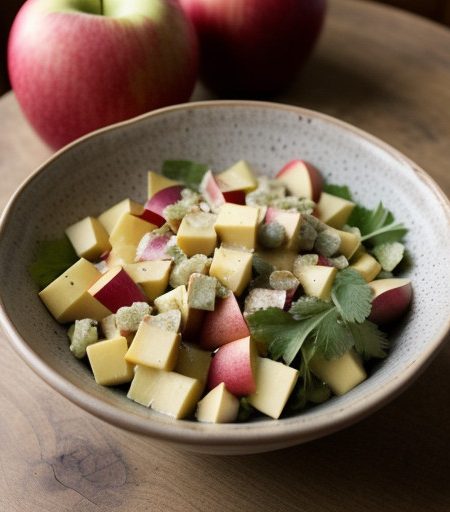 Weight Watchers Apple Cheddar Salad recipe image