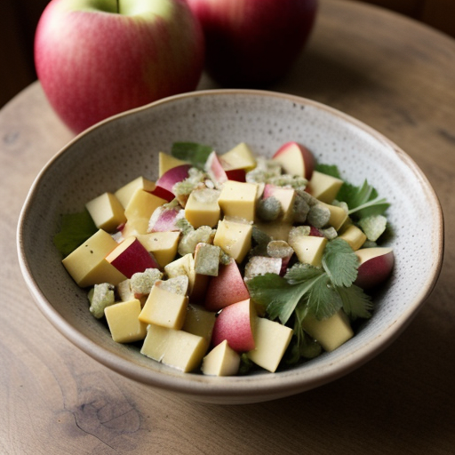 Weight Watchers Apple Cheddar Salad recipe image