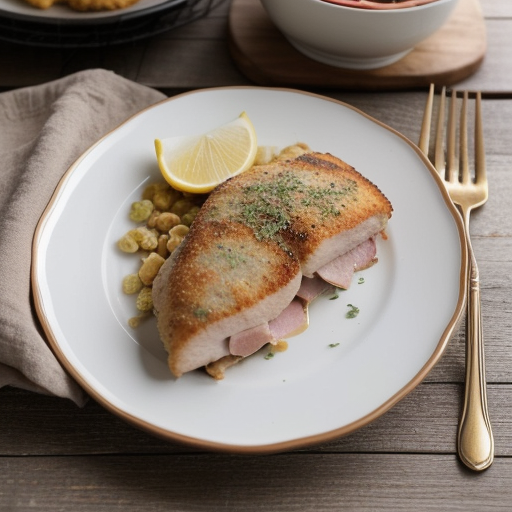 Weight Watchers Chicken Cordon Bleu recipe image