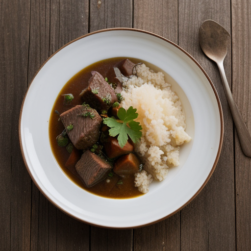 Welsh Brown Stew - Potes Cig Eidion(welsh recipe image
