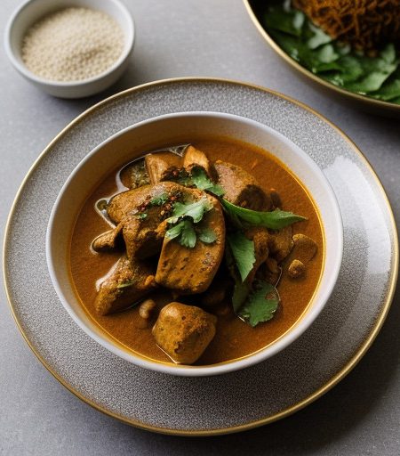 West: Bombay Style Chicken Curry in Delicate recipe image