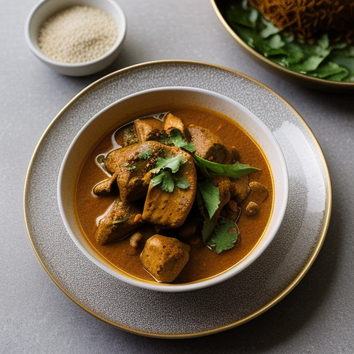 West: Bombay Style Chicken Curry in Delicate recipe image