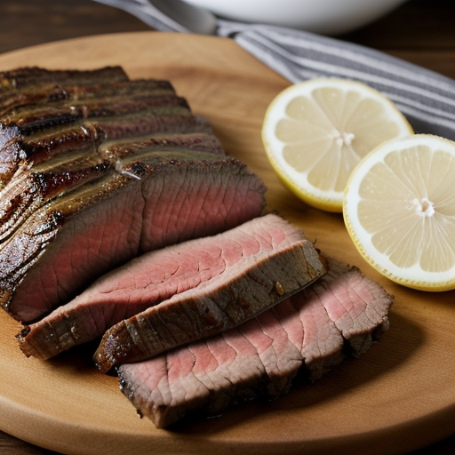 West Coast Broiled Flank Steak recipe image
