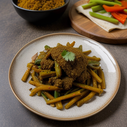 West: Mixed Vegetables Jaipur Style (Sabji Ja recipe image