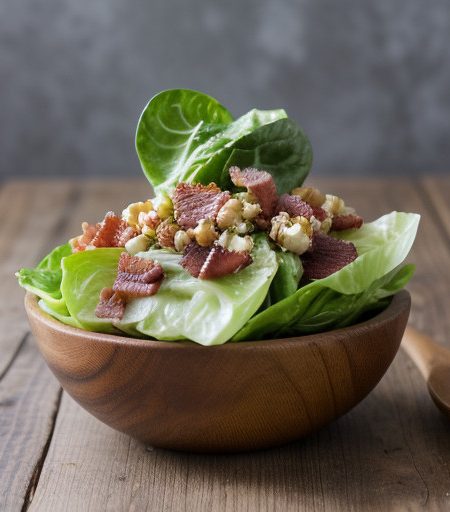 Western Hazelnut Romaine Salad recipe image