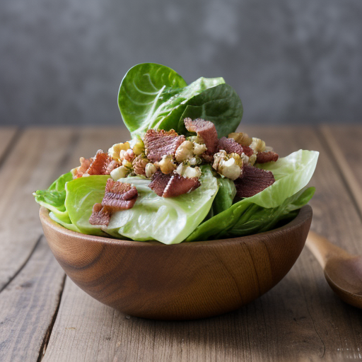 Western Hazelnut Romaine Salad recipe image