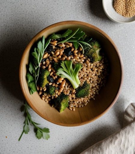 Wheat Berry Salad recipe image