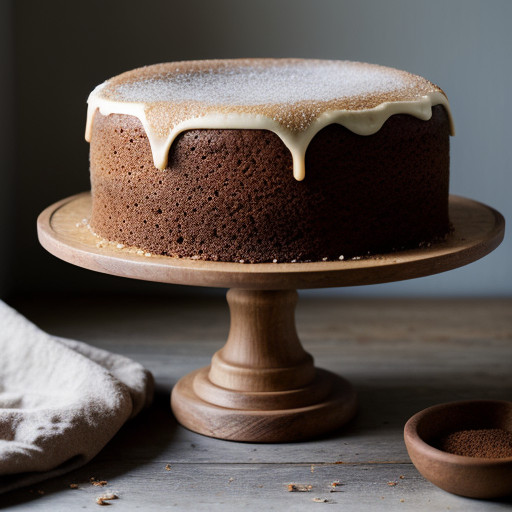 Wheat-Free Applesauce Cake recipe image