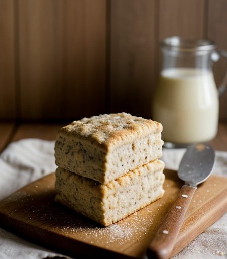 Wheat Germ Scones - Bon Appetit recipe image