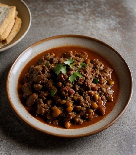 Wheat and Meat Chili recipe image
