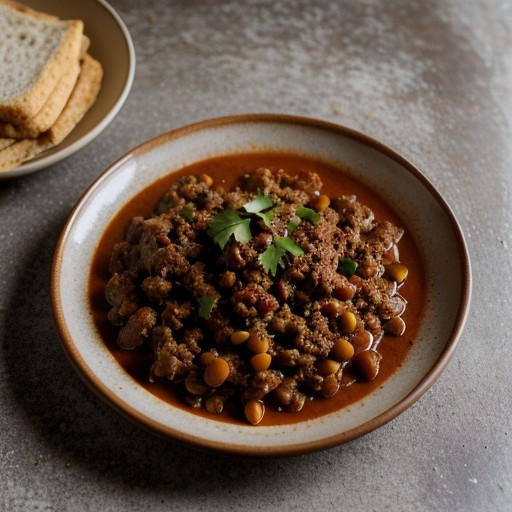 Wheat and Meat Chili recipe image
