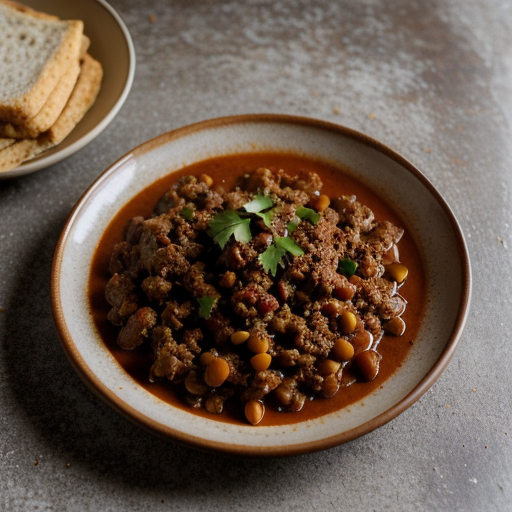 Wheat and Meat Chili recipe image