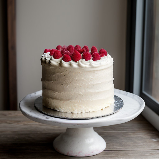 Whipped Cream Frosting With Raspberry Sauce (Decadence Cake recipe image