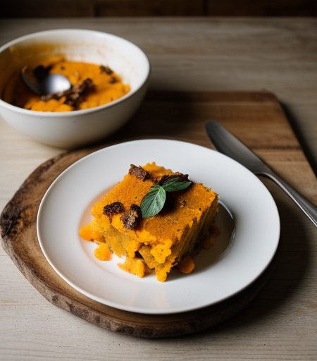 Whipped Yams & Winter Squash Casserole recipe image