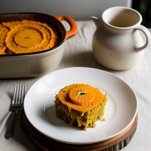 Whipped Yams and Winter Squash Casserole recipe image