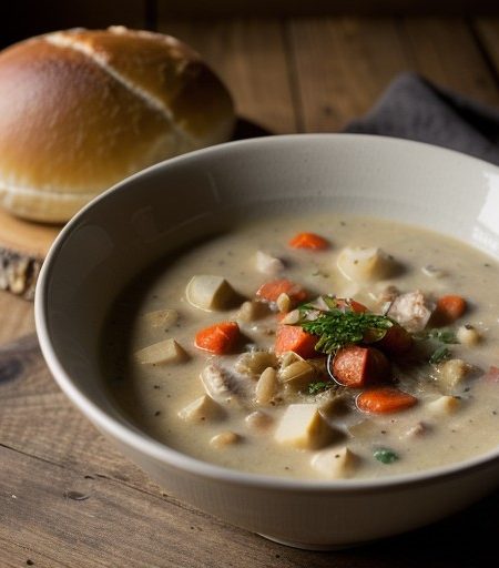 Whiskey Hill Crab Chowder recipe image
