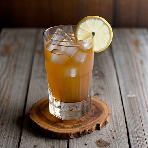 Whiskey-Sour Punch With Holiday Ice Ring - Country Living recipe image