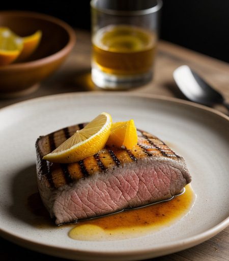 Whiskey Sour Sirloin recipe image