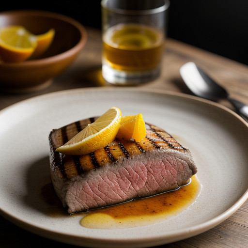 Whiskey Sour Sirloin recipe image