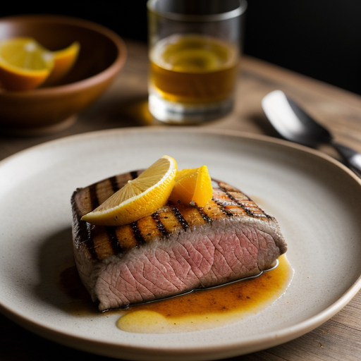 Whiskey Sour Sirloin recipe image