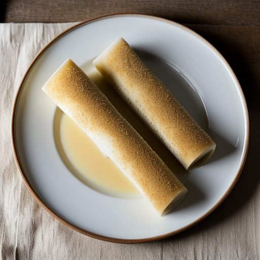 White Asparagus With Brown Butter recipe image