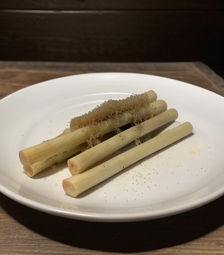 White Asparagus With Brown Butter recipe image
