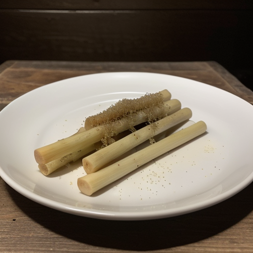 White Asparagus With Brown Butter recipe image