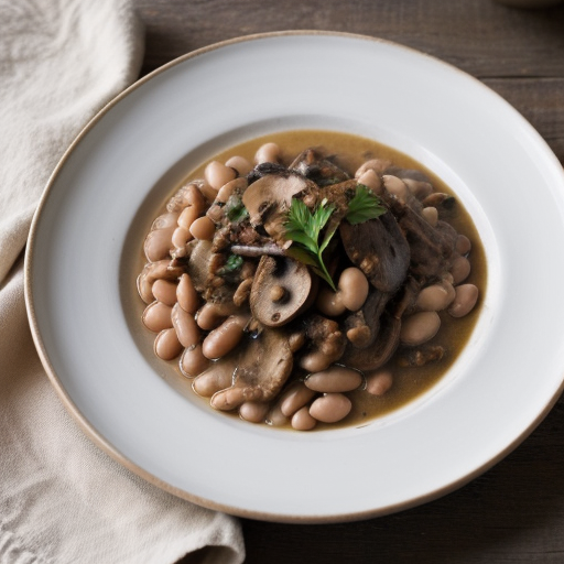 White Bean & Mushroom Ragout-Martha Stewart recipe image