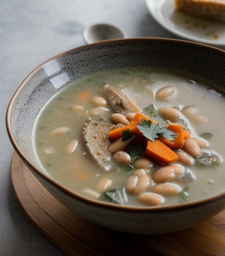 White Bean Soup With Escarole recipe image