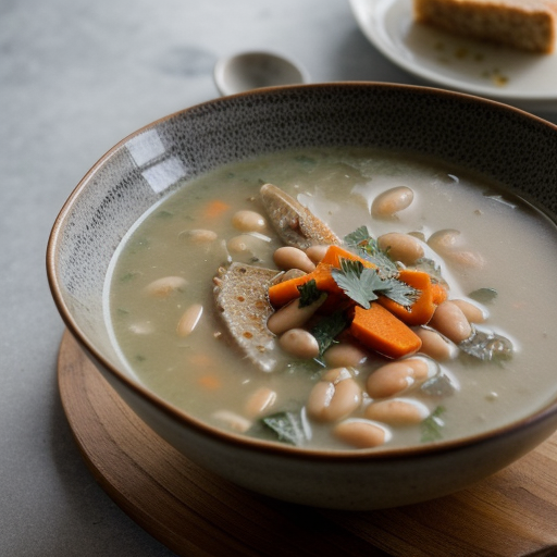 White Bean Soup With Escarole recipe image