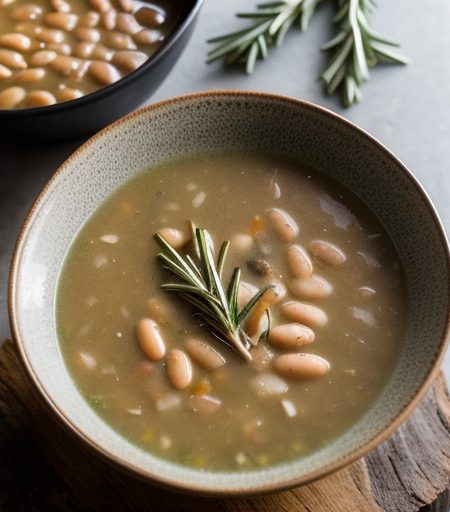 White Bean Soup With Rosemary recipe image