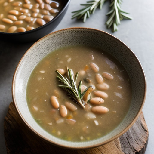 White Bean Soup With Rosemary recipe image