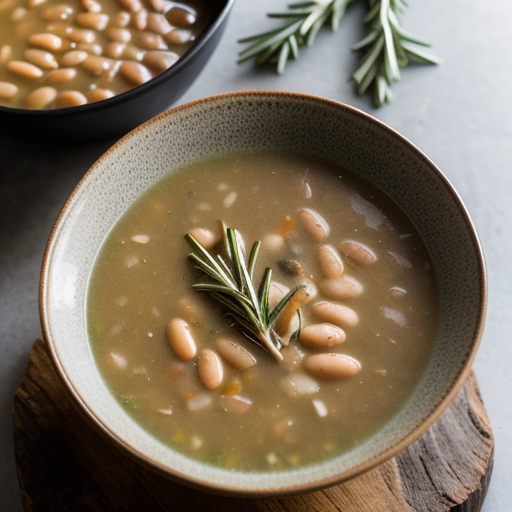 White Bean Soup With Rosemary recipe image
