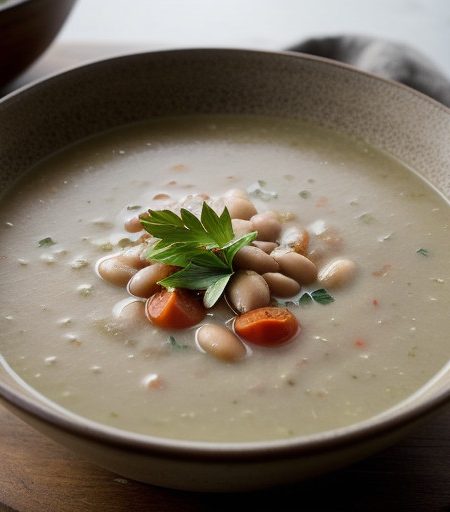 White Bean Soup With Tomatoes and Herbs recipe image